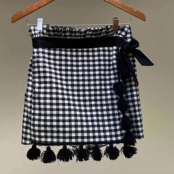 Misa Los Angeles | Black Gingham Kayin Skort - Picture 3 of 10